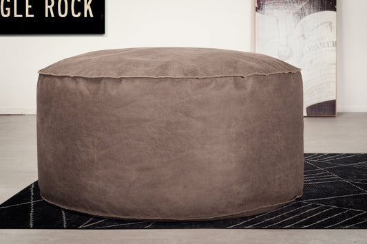 Large Round Pouf