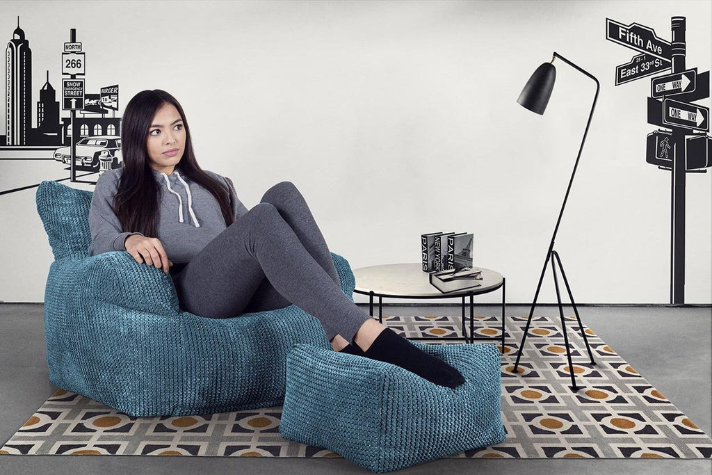 Lounge Pug®, Armchair bean bags are the ultimate comfort beanbags for your home. This beanbag is a substantial arm chair style beanbag, perfect for all ages.