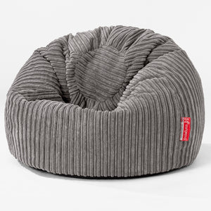 Kids-Classic-Bean-Bag-Chair-Corduroy-Graphite-Gray_1