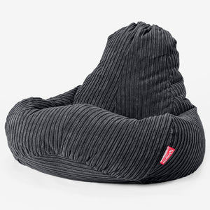 Ultra-Lux-Gaming-Bean-Bag-Chair-Cord-Black_1