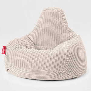 Teardrop-Bean-Bag-Chair-Cord-Ivory_1