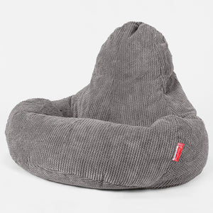 Ultra-Lux-Gaming-Bean-Bag-Chair-Pom-Pom-Charcoal_1