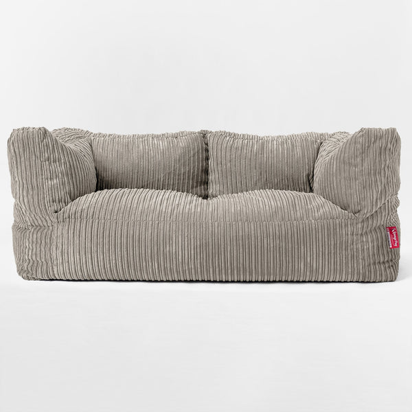 2-Seater-Modular-Sofa-Bean-Bag-Cord-Mink_1