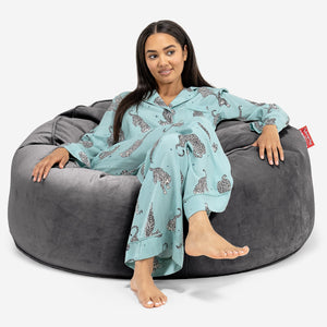 mammoth-bean-bag-couch-velvet-graphite-gray_1